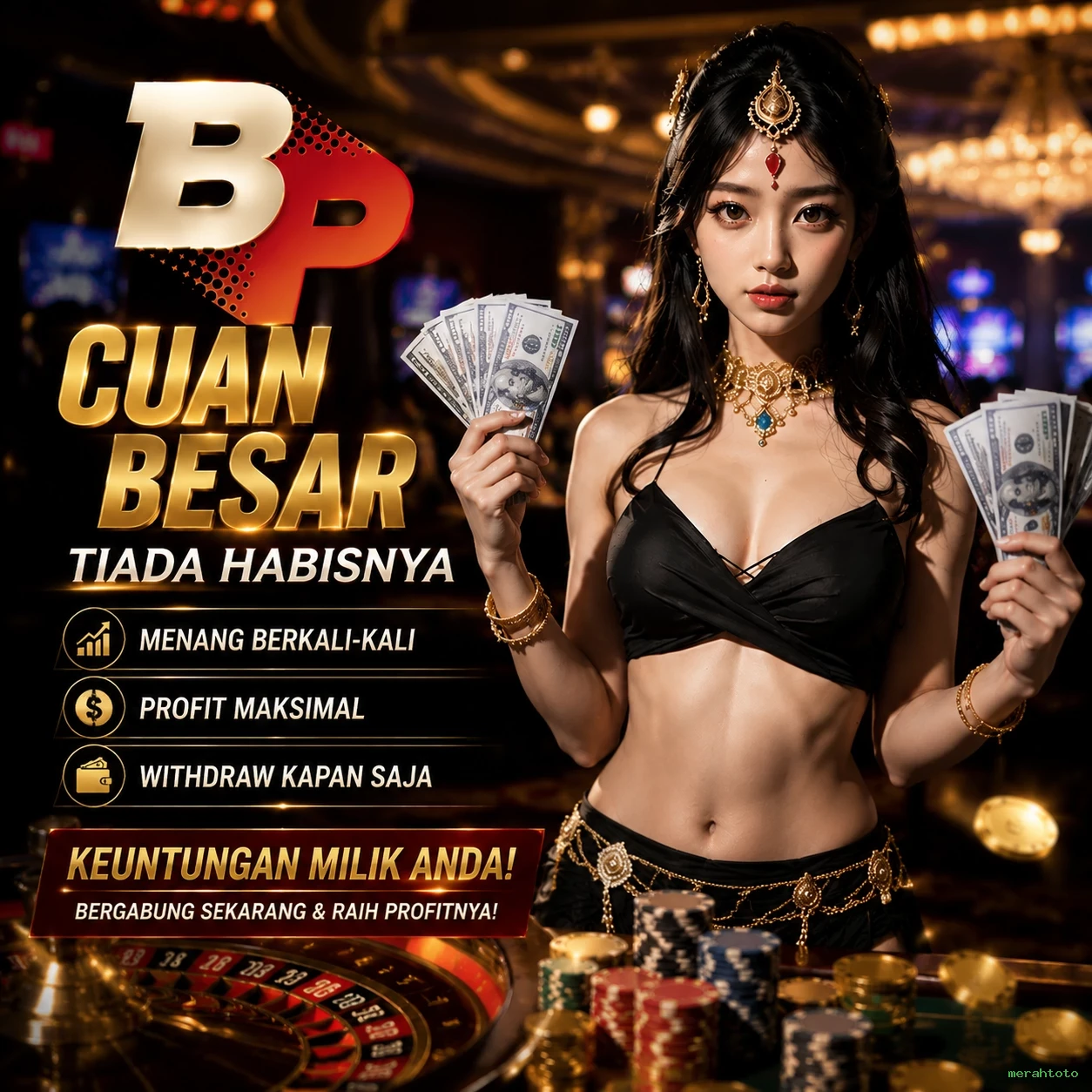 Ikon aplikasi merahtoto resmi